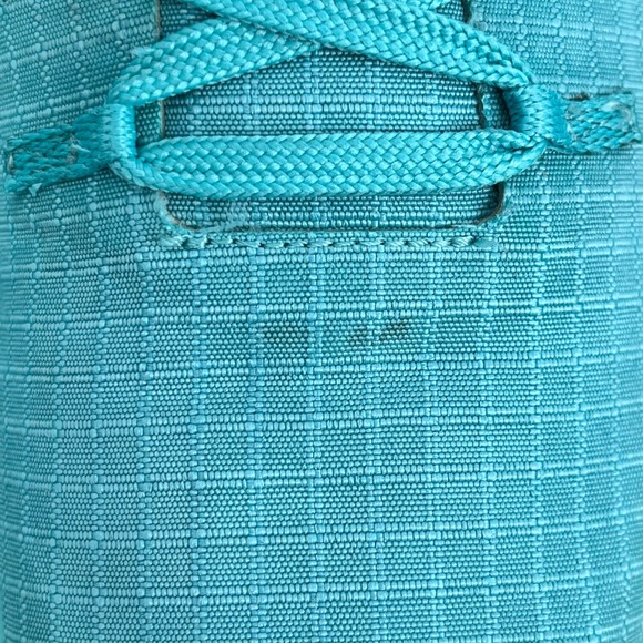 NOBULL Ripstop Runner Turquoise Blue Gum Sole W 7.5/ M 6 Training Shoes - Picture 8 of 10